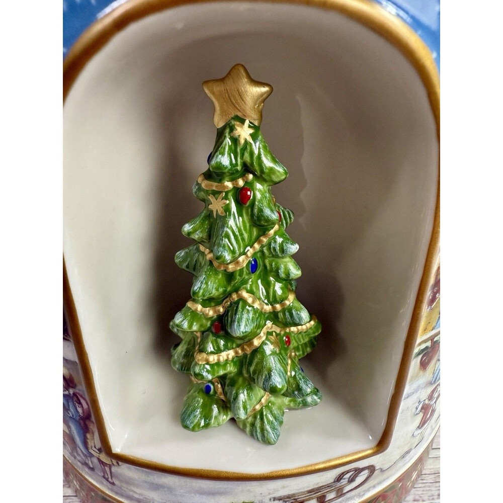 SOLD***Villeroy & Boch Christmas Toys Musical "Joy To The World" Candle Light - Picture 16 of 16